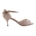 A8 Camoscio Beige Stampa Fiori 6 cm